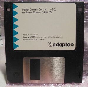 Mac|adaptec Power Domain Control v2.0J for PowerDomain 3940UW дискета 