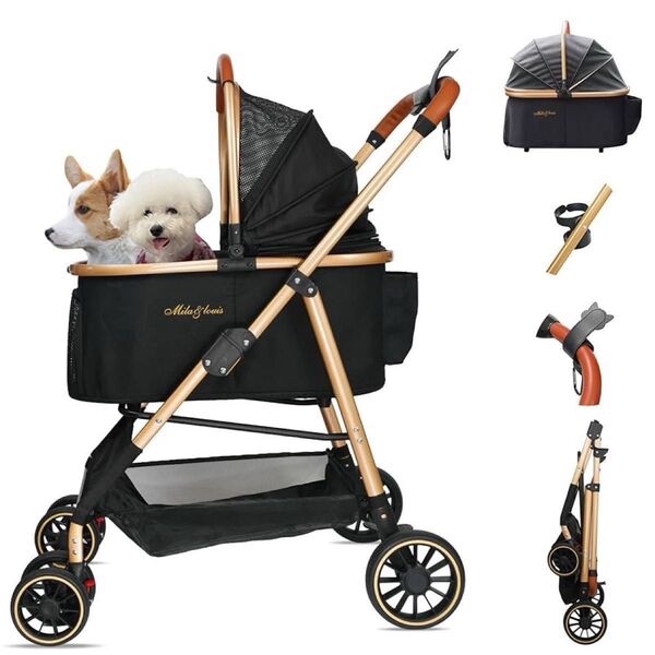 ペットカート 猫 犬 バギー MILA LOUIS アウトレット品 分離型 ペット用品 キャリー