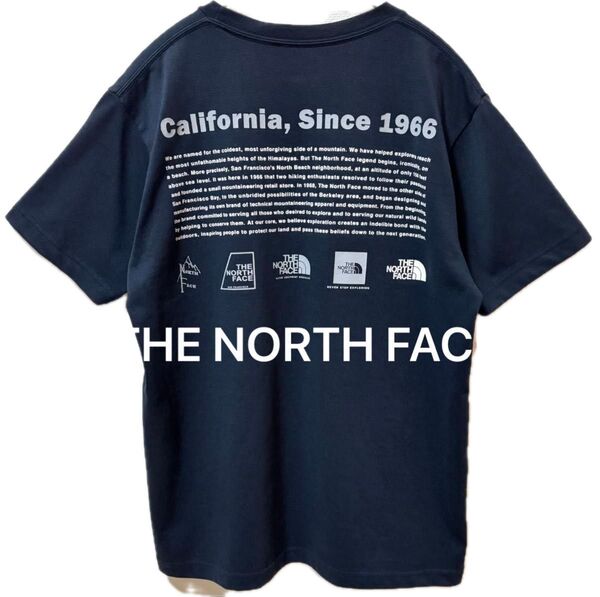 THE NORTH FACE ノースフェイス ブランドロゴ 半袖Tシャツ 状態良好