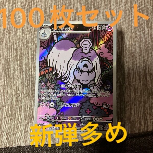 100枚セット 引退品 大量 初心者 バカドッグ AR ポケモンカード ポケモンカードゲーム