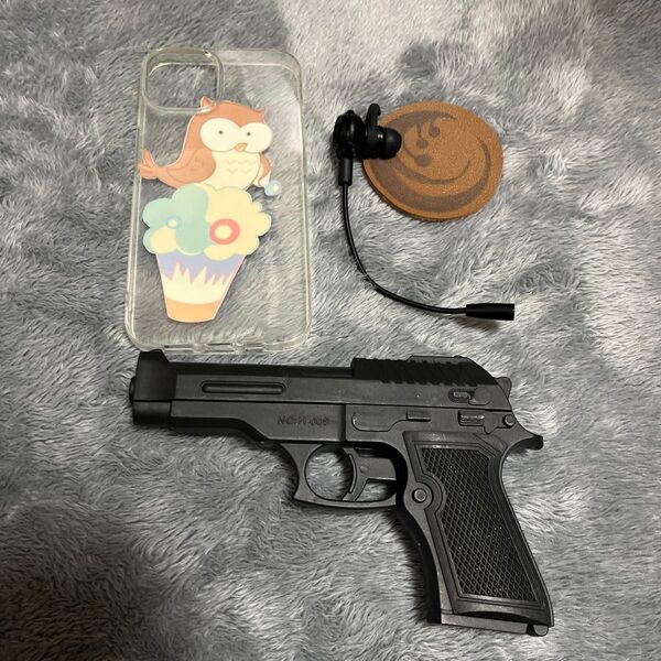 リコリスリコイル 錦木千束 コスプレ 小道具 エアガン スマホケース イヤーマイク