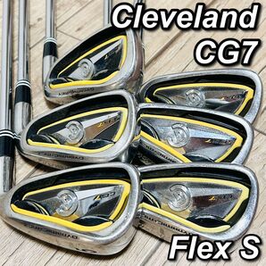 【6本set】Cleveland CG7 アイアンセット Flex S