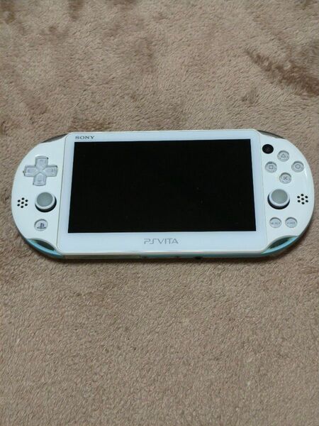PSVITA PCH-2000 ZA14 ライトブルー×ホワイト PlayStation Vita ソニー ヴィータ
