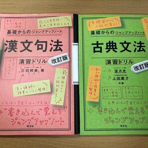 古典文法 漢文句法 参考書2冊セット