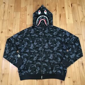 ★青山限定★ aoyama city camo シャーク パーカー Lサイズ shark full zip hoodie a bathing ape BAPE エイプ ベイプ アベイシングエイプ