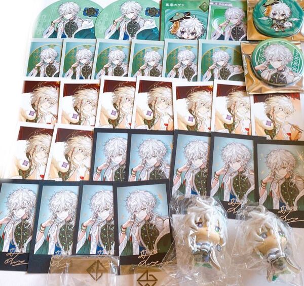 にじさんじ 叢雲カゲツ Dytica 2nd Anniversary チェキ風カード にじこっと グリッター缶バッジ 特典