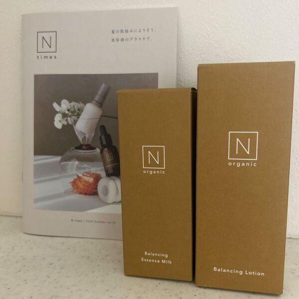 N organic エヌオーガニック バランシング ローション エッセンスミルク