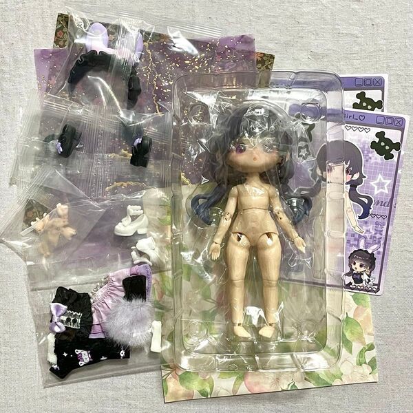 LIRORO リロロ2.5 SIMONTOYS バイナリースイートハート 霓虹紫兔 ネオンパープルラビット アリス
