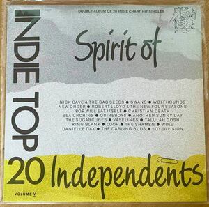 レア！ VA / Indie Top 20 Vol.5 - Spirit Of Independents 2LP 1988 C86 UK盤 Vaselines NIRVANA Sarah New Order PASTELS