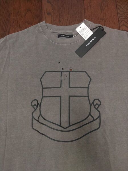 RE:NUMBER (N)INE Tシャツ 4 エンブレム 穴空き タグ付き 未使用