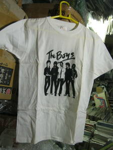 BOYS ボーイズ / LIVE IN TOKYO メンバー5人の直筆サイン入りＴシャツ SEX PISTOLS CLASH DAMNED GENERATION X EATER BUZZCOCKS X-RAY SPEX