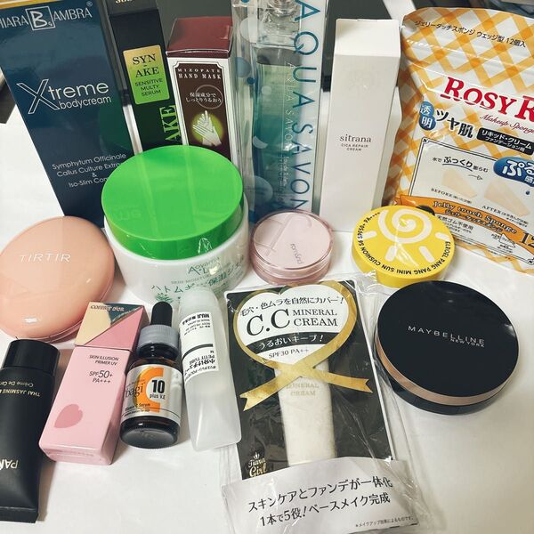 未使用 未開封 有り コスメ ファンデーション 化粧水 クリーム まとめ売り セット 化粧品