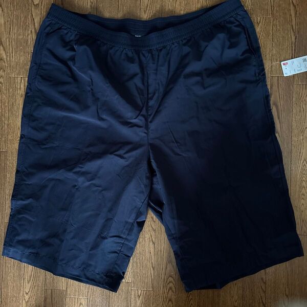 メンズ 4XL ステテコ ネイビー ハーフパンツ