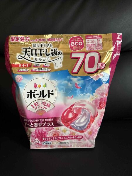P&G ボールド レノア ジェルボール 4D 洗濯洗剤 プレミアムブロッサム 洗剤 詰め替え 70個 商品番号081003PB
