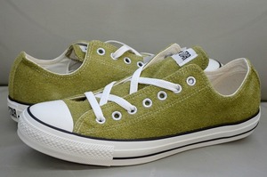 新品未使用 CONVERSE コンバース ALL STAR オールスター SUEDE WORNOUT OX スエード レザー モス カーキ　定価11,000円 US9.5 28センチ