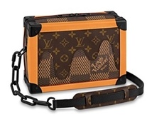 未使用 国内正規品 ルイヴィトン NIGO LOUIS VUITTON ソフトトランク N40381 LVスクエアードコレクション　ショルダー バッグ_画像1