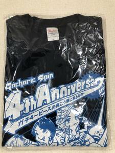 【送料無料】 4th Anniversary Tシャツ Lサイズ 未開封 Metallic Spin gacharic spin ガチャリックスピン TOMO-ZO トモゾー 