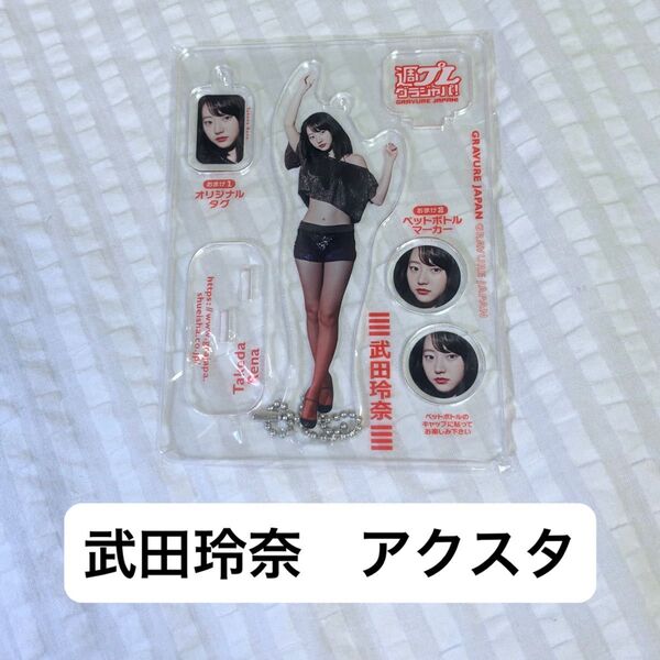 【新品】武田玲奈 アクスタ アクリルスタンド 週刊プレイボーイ 週プレ 抽選 当選 希少品