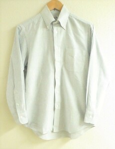 Maker's Shirt 鎌倉 メーカーズシャツ コットン BD ボタンダウン ストライプ 長袖シャツ Yシャツ 15-32 38-81 日本製