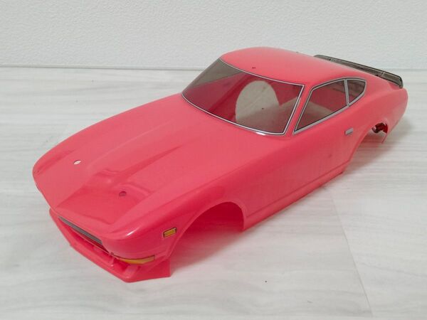 1/12?フェアレディZS30Z240Zダットサンボディ ラジコン ダックテール リアテール部分別付け 塗装デカール済み