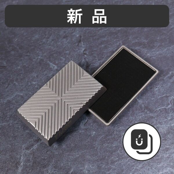 新品 YIJOO フィジェットスライダー シルバー フィジェットトイ EDC