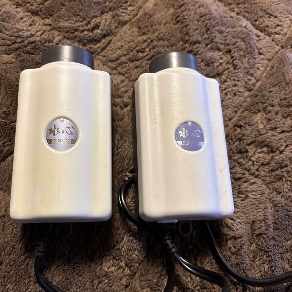 値下げ エアーポンプ 水作 SSPP0ー7S 二個セット 金魚 メダカ