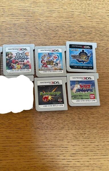 Nintendo 3DS ゲームセット スマブラ、モンハン、モンスト、トリコ、ドラえもん