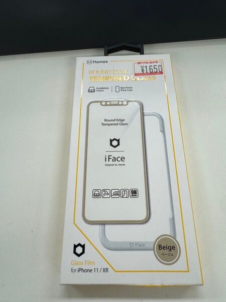 iFace iPhone11/XR用 液晶保護フィルム ケース