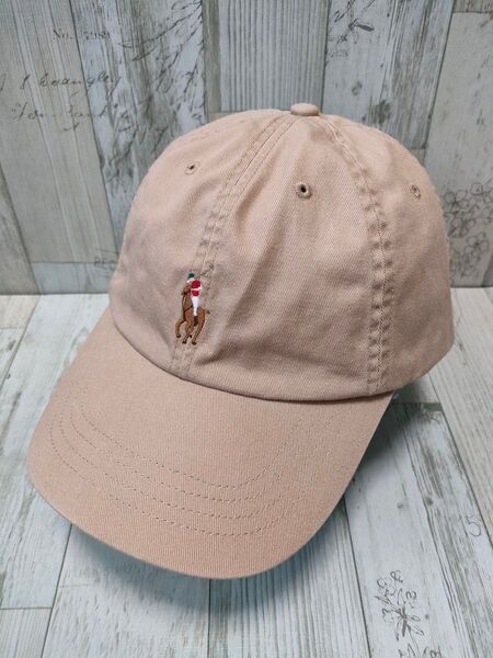 ポロラルフローレン ベージュ キャップ POLO RALPH LAUREN