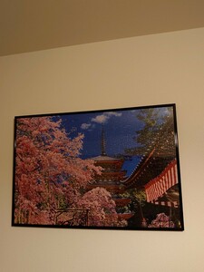 醍醐寺の枝垂れ桜(京都) ジグソーパズル 1000ピース