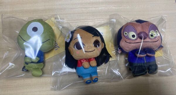 ディズニー リロ&スティッチ ぬいぐるみマスコット 3個セット