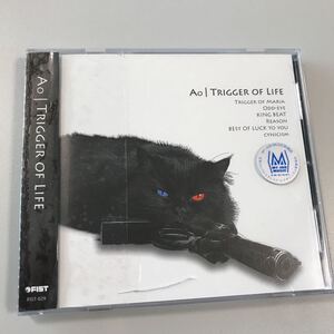 貴重です！Ao　TRIGGER OF LIFE　　CD【20-07A】