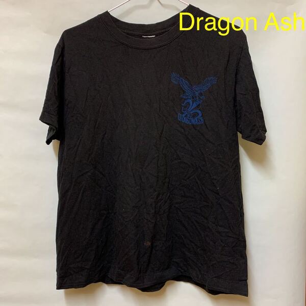 ドラゴンアッシュ Tシャツ ライブ バンド バンドTシャツ S~M 黒 Dragon Ash