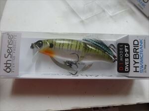 ６ＴＨ　ＳＥＮＳＥ【メール便￥３２４/290】ＨＹＢＲＩＤ　ＳＷＩＭＣＲＡＮＫ５／８オンス　１００ｍｍ　バス釣り　未使用Ｎ６