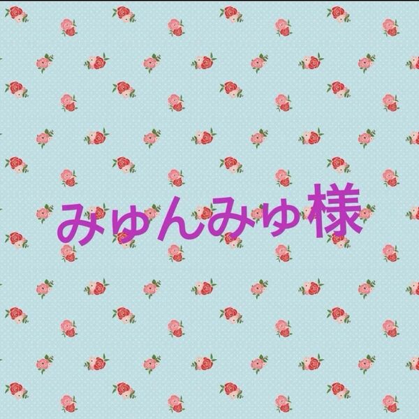 みゅんみゅ様