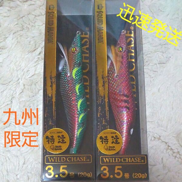 ワイルドチェイス スクイッドマニア WILD CHASE エギ スクマニ 九州