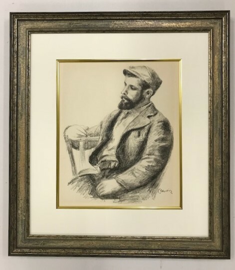 【特価】　≪　　ピエール＝オーギュスト・ルノワール　　 ≫　 リトグラフ【石版画】 LOUIS VALTAT 　 1951年 　PIERRE-AUGUSTE RENOIR