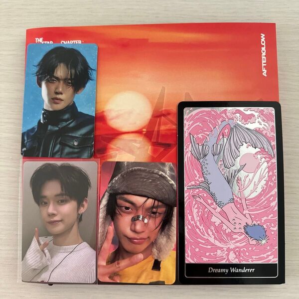 TXT TOGETHER Afterglow CD抜けなし ユニバラキドロ 特典トレカ付き ヨンジュン