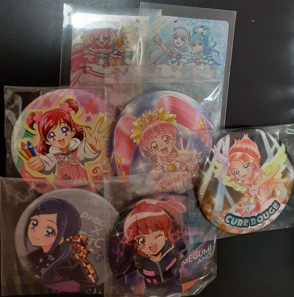 プロダクションプリキュア 缶バッジ 夢原のぞみ