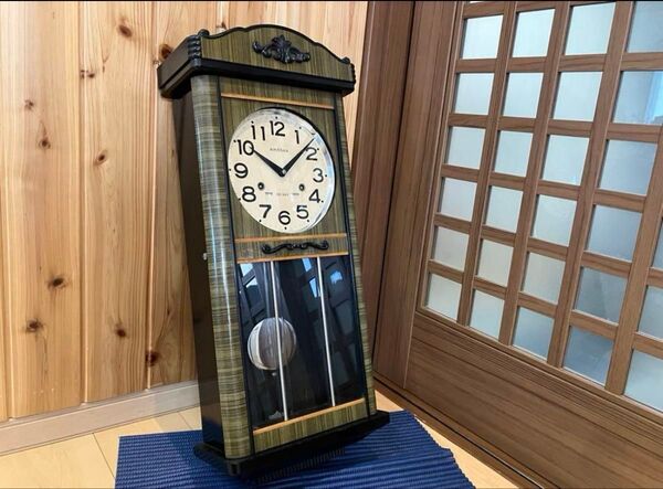 昭和レトロ愛工舎ボンボン時計柱時計