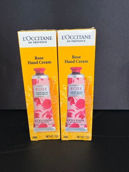 【新品・未開封】L'OCCITANE ロクシタン ローズ 30ml ハンドクリーム ◇2本セット
