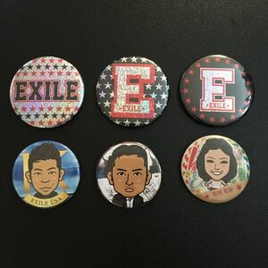 EXILE 三代目 J Soul Brothers 缶バッジ 6個セット