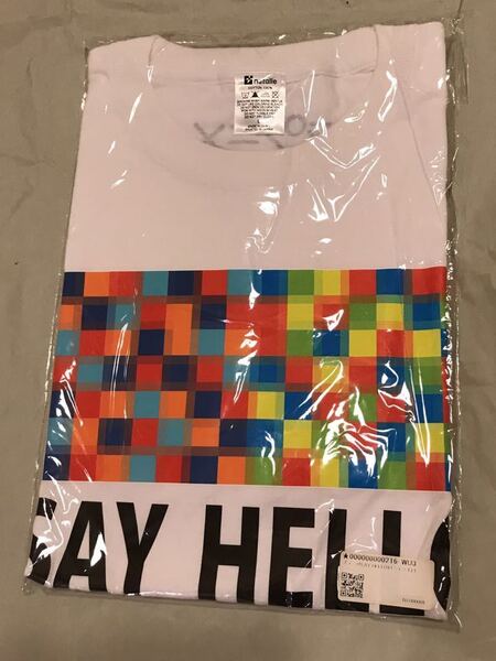 プラニメ SAY HELLO Tシャツ Lサイズ 新品未開封 ホワイト 白 カミヤサキ 完売 限定 BIS BISH セイハロー WACK ビス