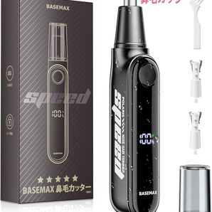 鼻毛カッター Type-c充電式 メンズ 耳毛カッター 電動 持ち運び便利 低騒音 水洗い可能