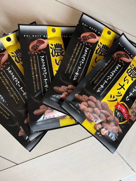 カネカ食品濃いナッツ ブラックペッパーアーモンド 30g | お酒が進む濃さ 5袋 残り1