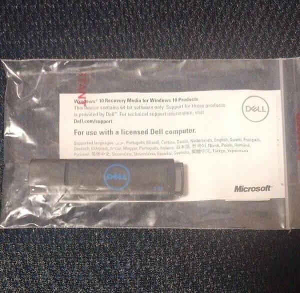 DELL Windows10 Pro 64Bit インストールUSB ■リカバリーUSB b