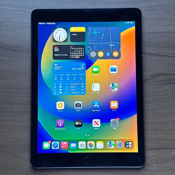 【動作品】 iPad Pro 9.7インチ Cellular 32GB Apple タブレット スペースグレイ ブラック
