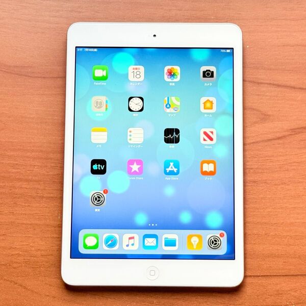 【動作良好】 iPad mini2 シルバー 32GB Wi-Fi Apple タブレット ホワイト Retina