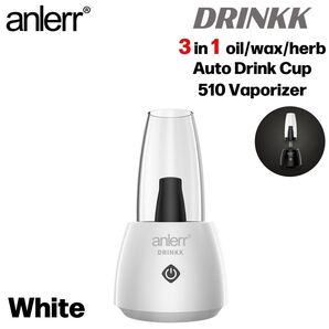 ヴェポライザー 510 デスクトップバブラー カートリッジバブラー バブラー 電子タバコ VAPE ベイプ DRINKK ホワイト