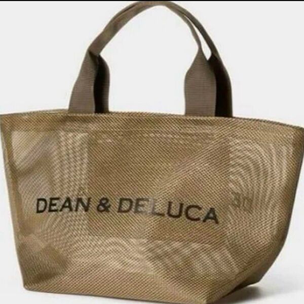 DEAN&DELUCAディーンアンドデルーカ メッシュトートバッグ ゴールド S
